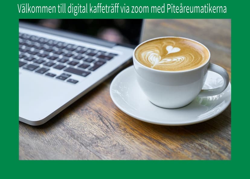 Välkommen på digital kaffeträff via zoom