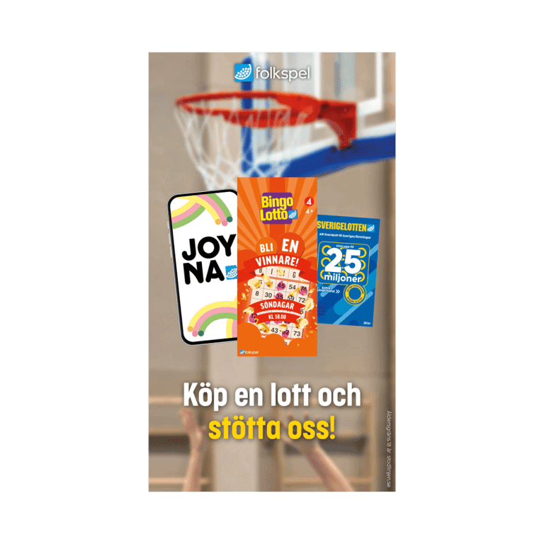 Folkspel -Köp en lott och stötta oss